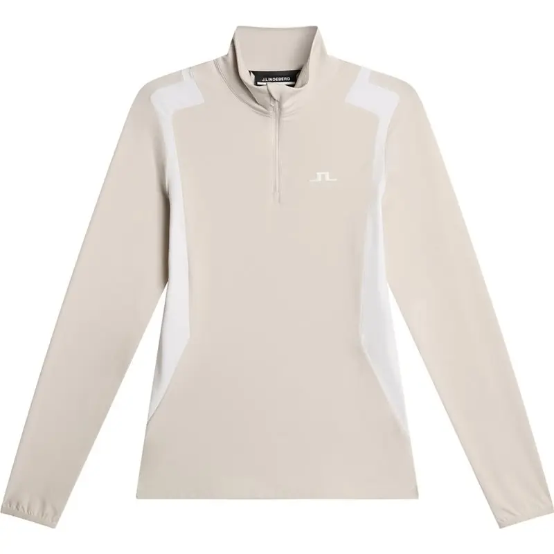 J Lindeberg J.Lindeberg Mae Quarter Zip MidLayer Moonbeam