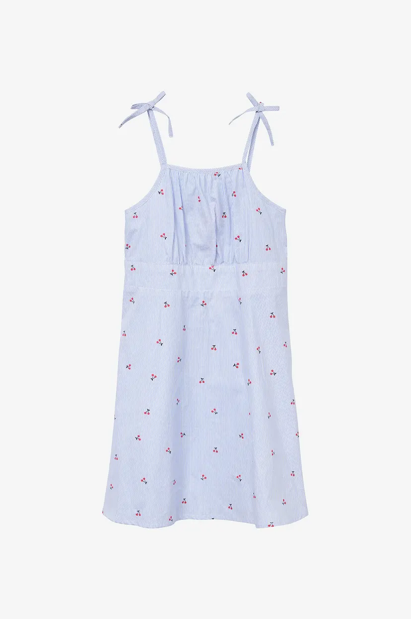 Vero Moda Girl Kjole vmOdea SL Short Dress Wvn - Hvit