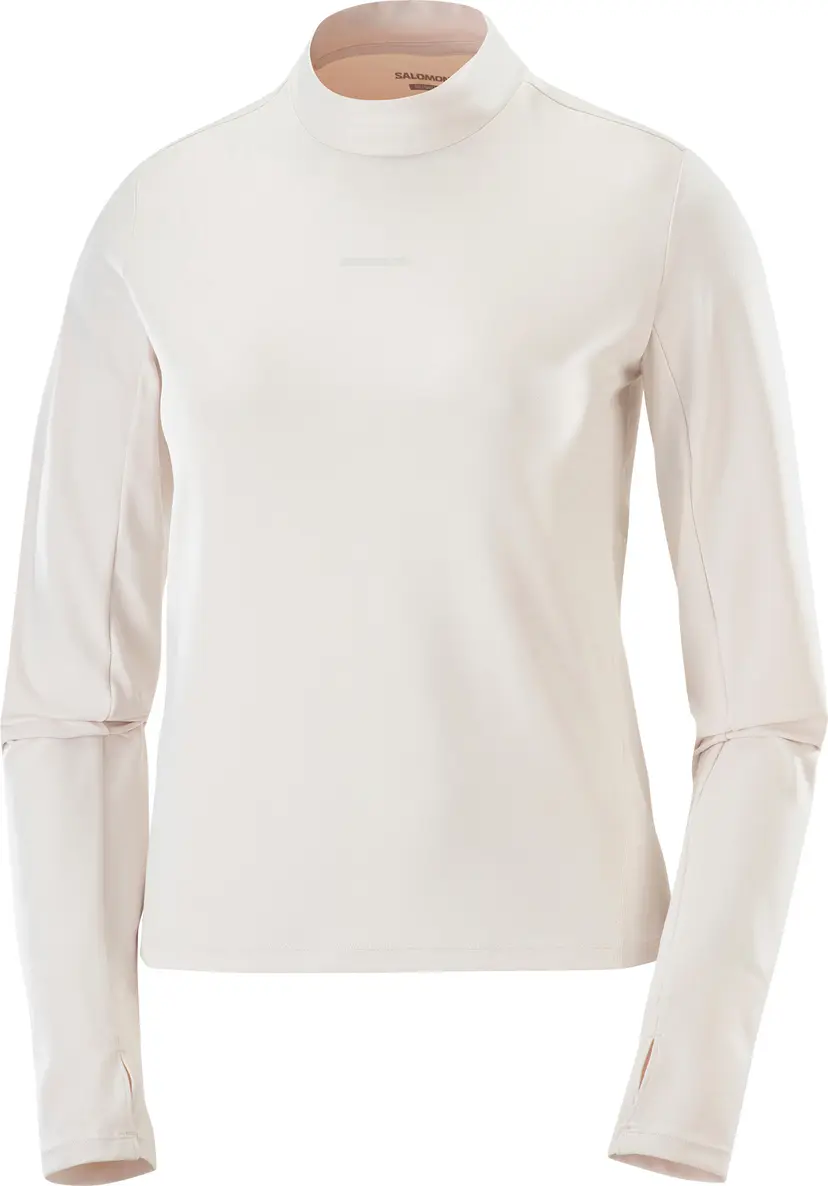Salomon Salomon Women's Shkout Bliss Long Sleeve Tee Whisper White
