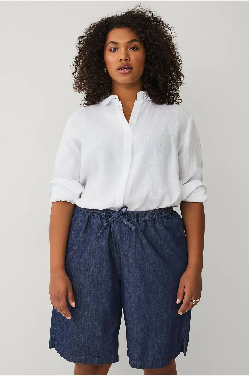 Ellos Plus collection Vida Shorts - Blå