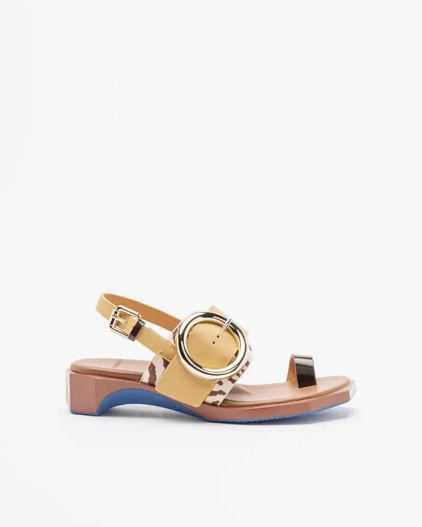 4ccccees 4ccccees FOLLIN TORUS Beige Sandals