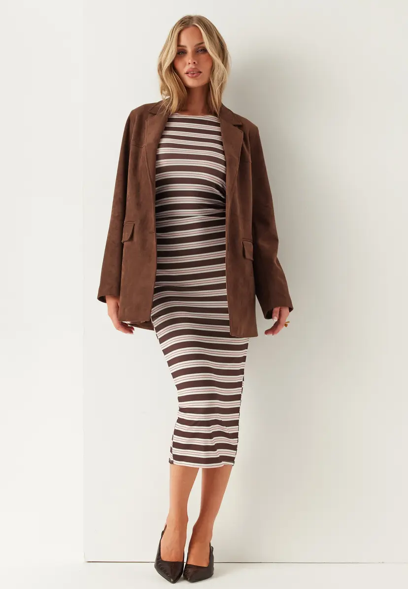 Bubbleroom Long Sleeve Midi Dress