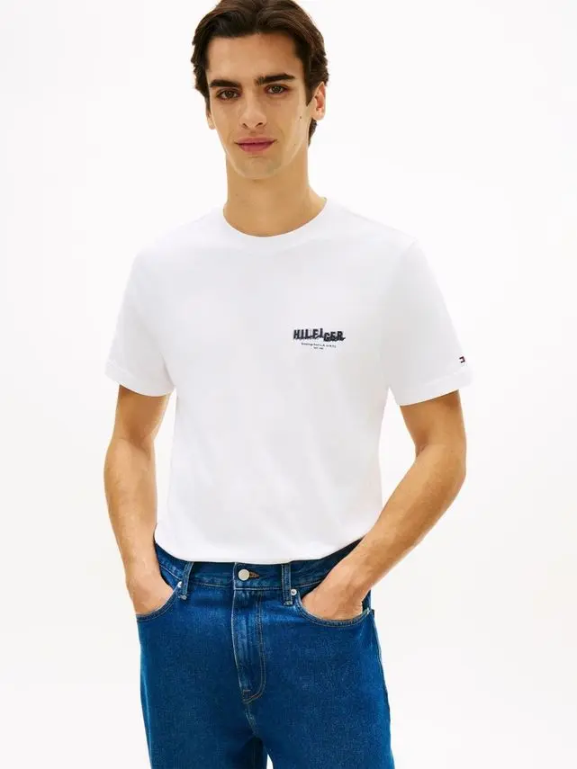 Tommy Hilfiger PHOTO PRINT HILFIGER TEE