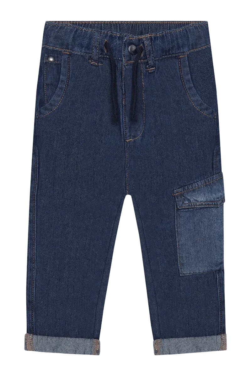 Hust and Claire Hust and Claire James Contrast Bukse  Dark Denim (116 / 6 år)