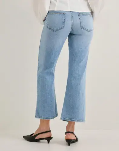 ONLY Only - Blå - Onlsage Lw Kickflare Dnm Dnm Tai