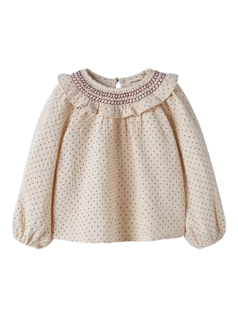 Lil`Atelier Bluse «FROA» Mini Turtledove
