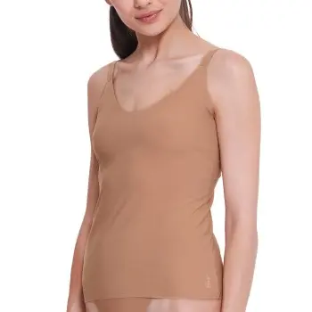 Sloggi Sloggi ZERO Feel 2 0 Spaghetti Top Beige XX-Large Dame