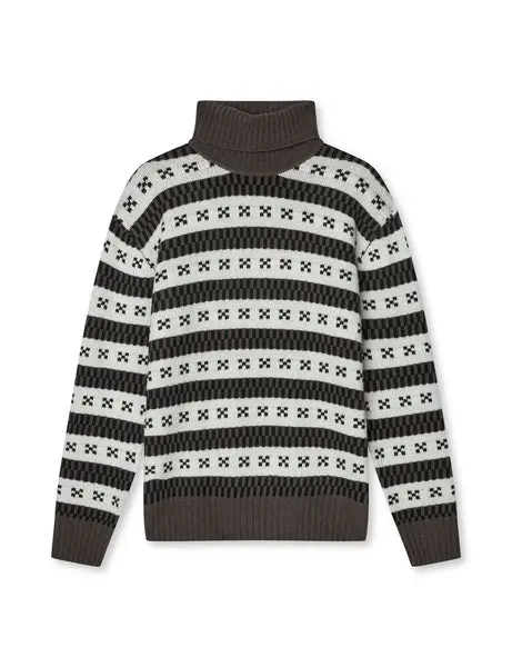 MADS NØRGAARD Mads Nørgaard Super Wool Ice Roll Knit