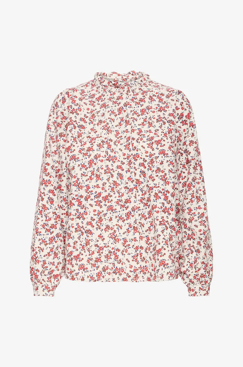 Ichi Bluse ihQwina SH - Rød