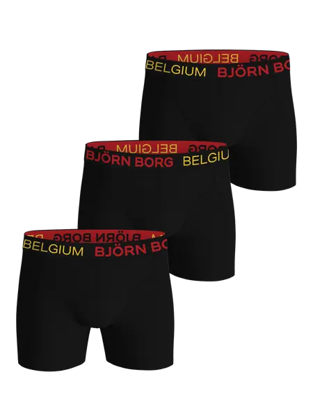 Björn Borg Cotton Stretch Boxers Belgium 3-pack