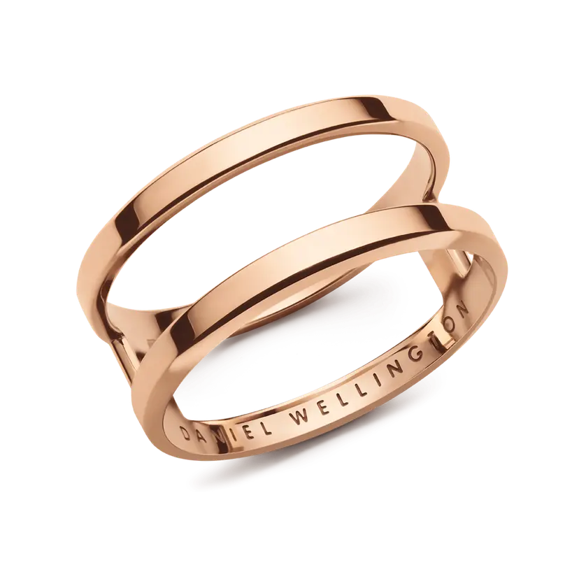 Daniel Wellington Rose Gold Ring Elan Dual | DW