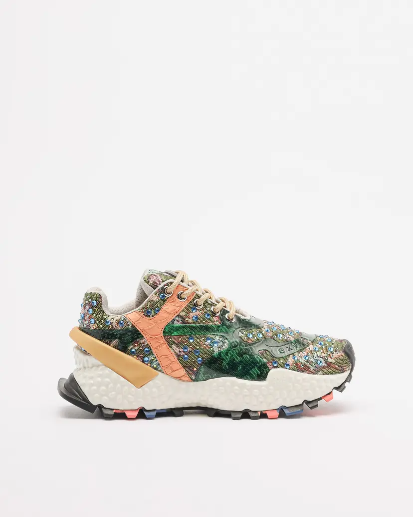 Exé Exé 999-3 Green Sneakers