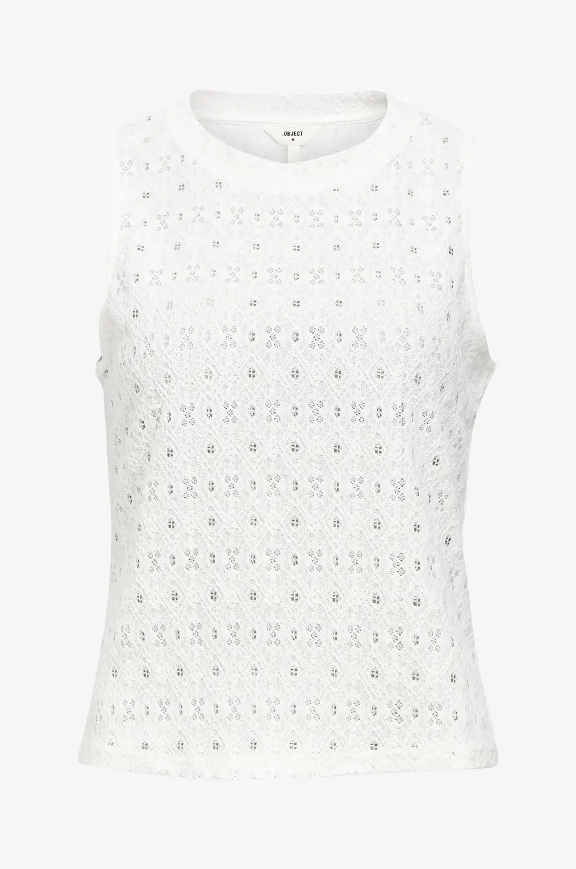 Object Collectors Item Topp objLaila S/L RE Tank Top - Hvit