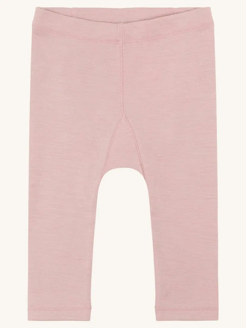Hust and Claire Leggings i merinoull "Lotta" Dusty Rose