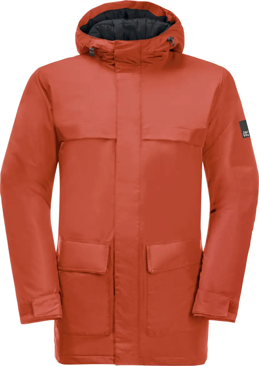 Jack Wolfskin Jack Wolfskin Men's Winterlager Parka Intense Rust