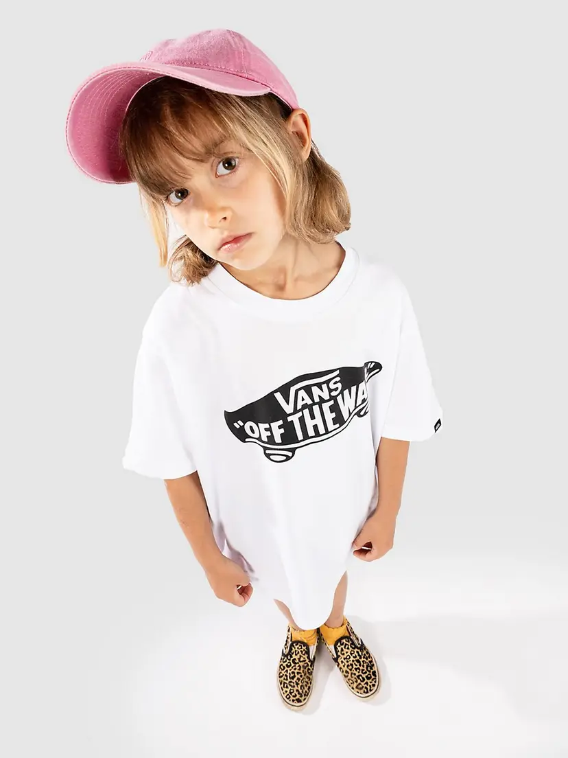 Vans Vans Style 76 Kids T-skjorte hvit