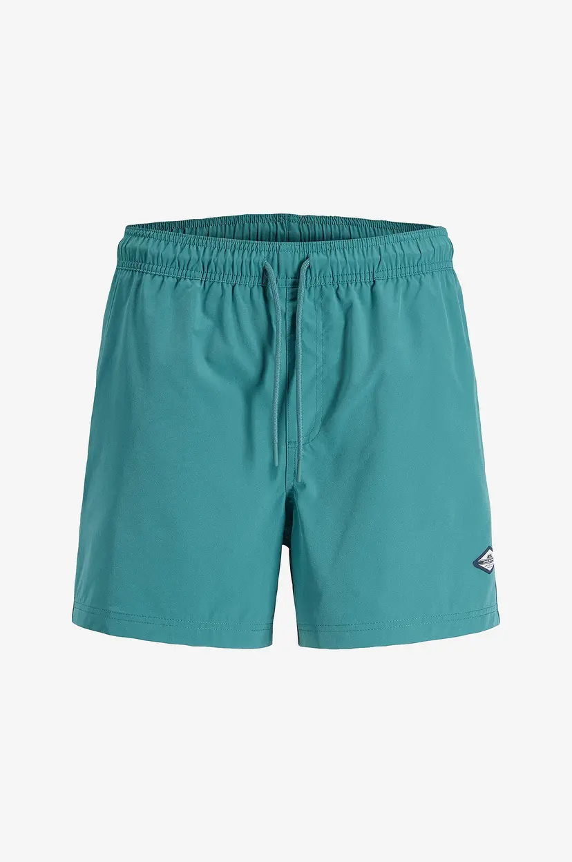 Jack & Jones Badebukse jpstMaui Tropic Solid Swim Shorts - Blå
