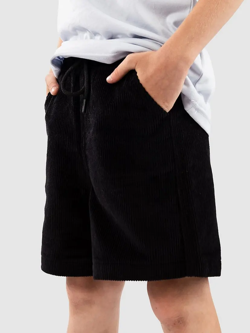Blue Tomato Blue Tomato Cord Kids Shorts svart
