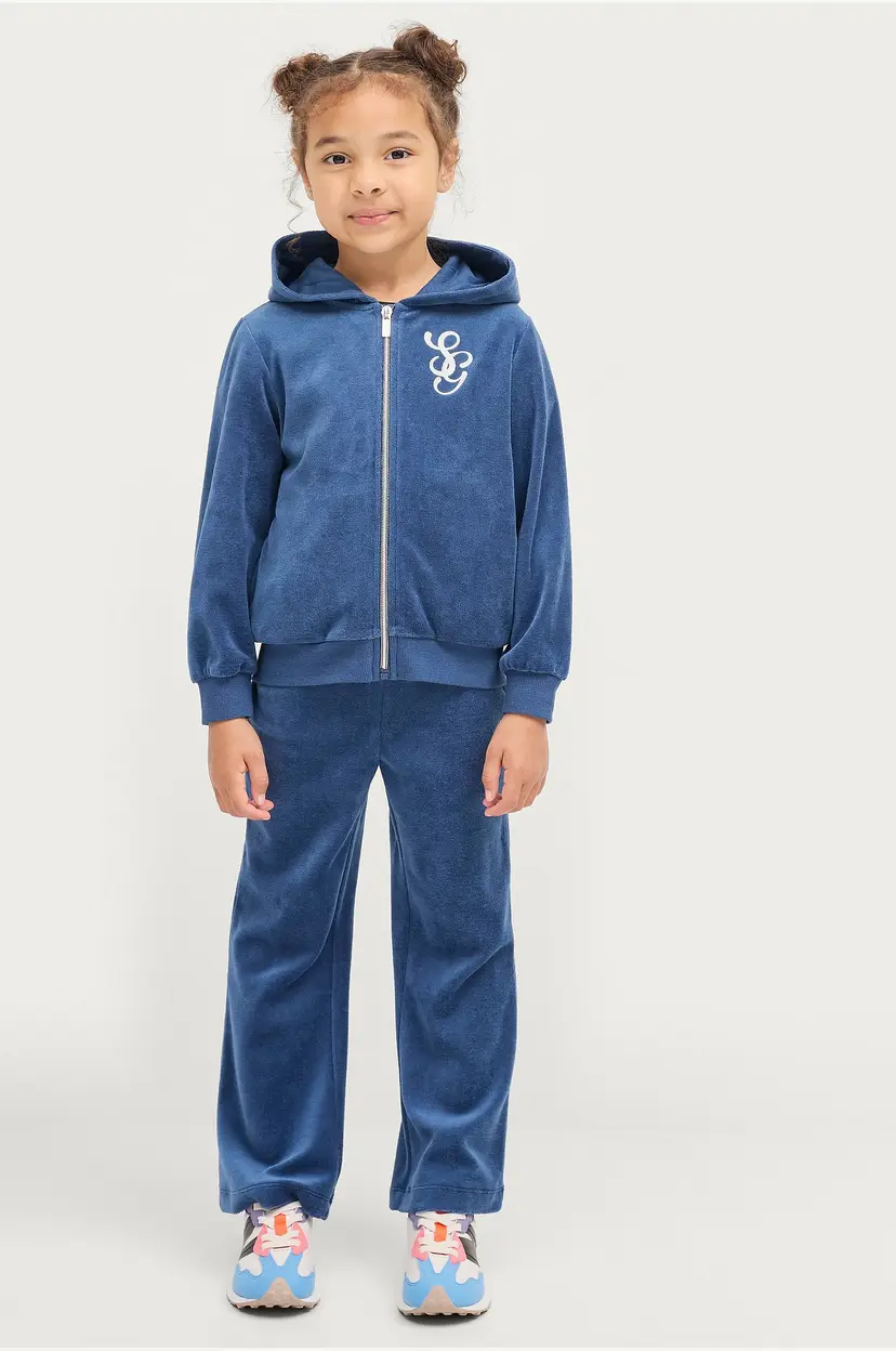 Ellos Collection Velursett Minna - Blå