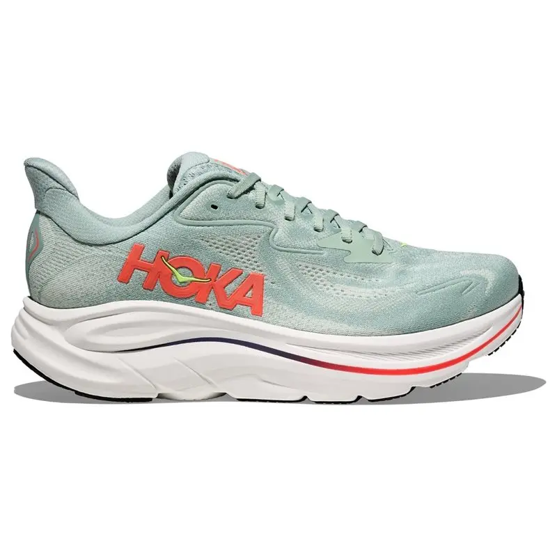 HOKA Hoka M Clifton 10 Sage/Neon Flame