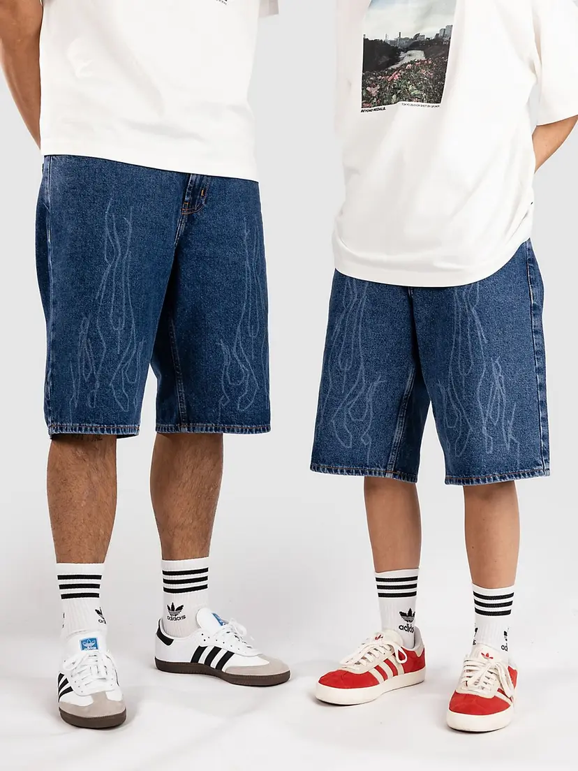 Beyond Medals Beyond Medals Jeans Shorts blå