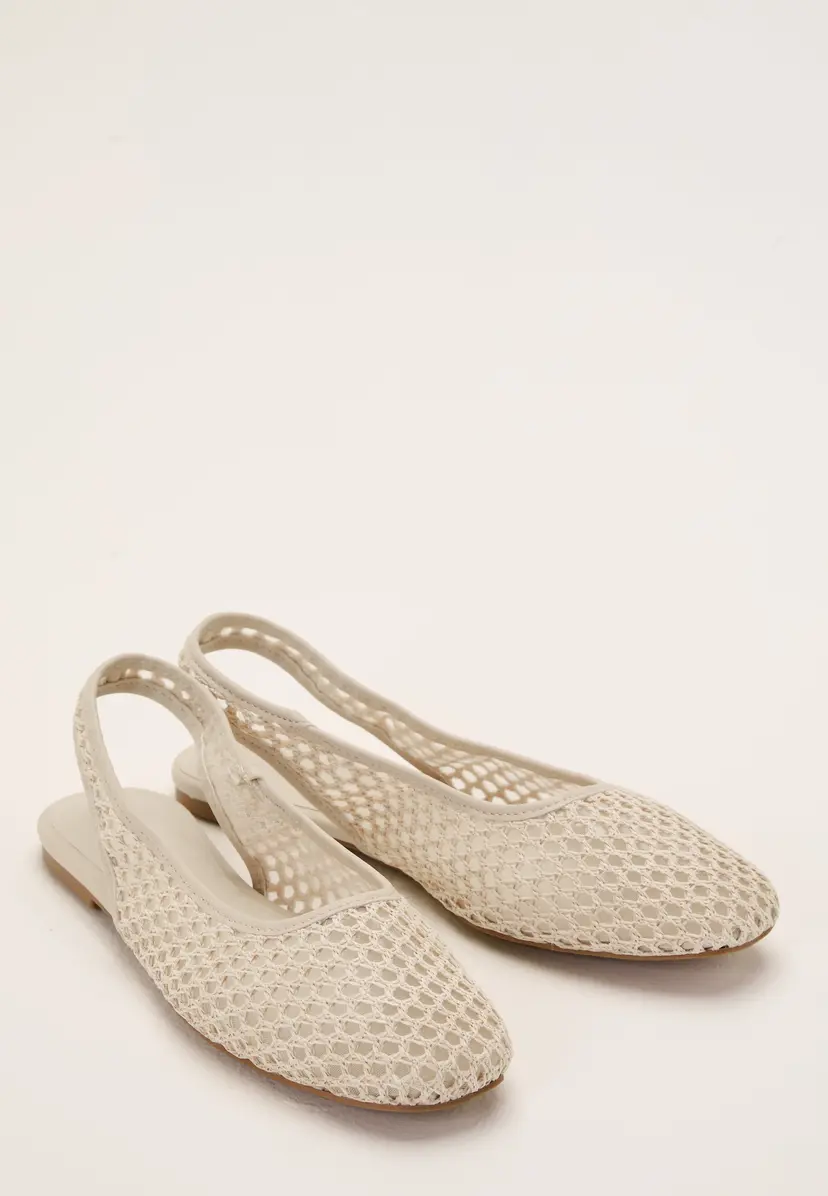 ONLY Onlakira-7 Woven Slingback Ballerina