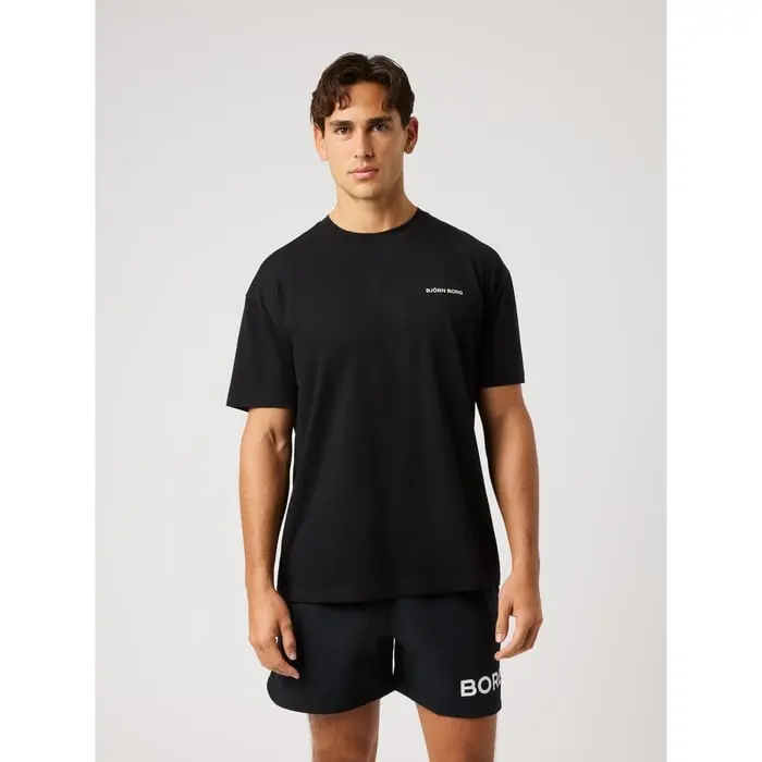 Björn Borg Borg Gym Oversized T-skjorte Svart