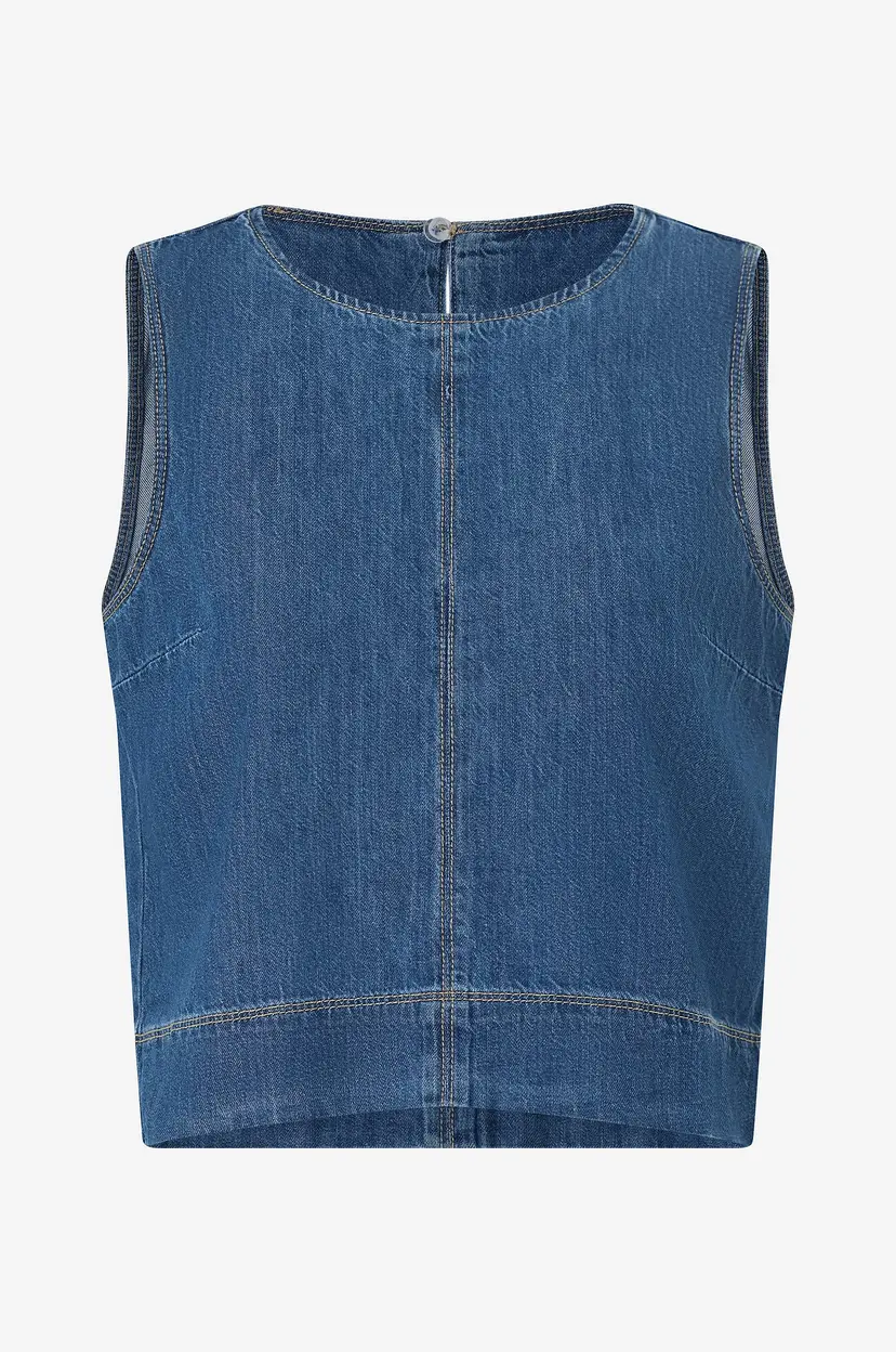 Vero Moda Jeansvest vmJessica SL Denim Top Vi3493 - Blå