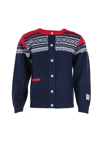 Marius Kids Marius Kids - Marius Cardigan Ull Blå
