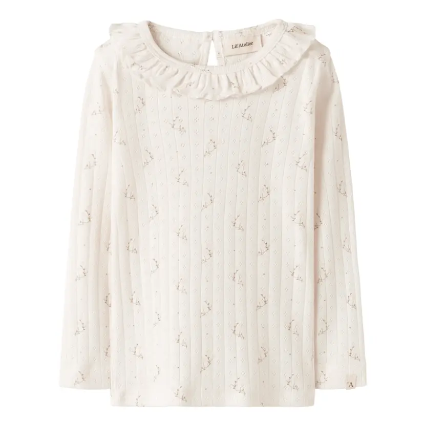 Lil`Atelier Lil'Atelier - Genser Rachello Coconut Milk Flower