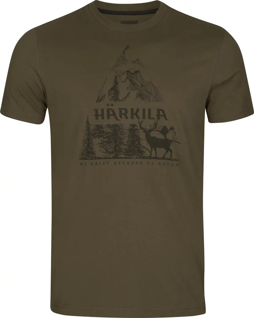 Härkila Härkila Nature S S T-Shirt Willow Green