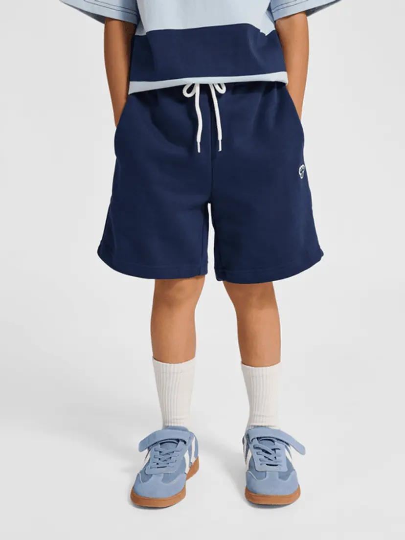 Hummel Hummel Sweatshorts Barn Dress Blues (146 / 11 år)