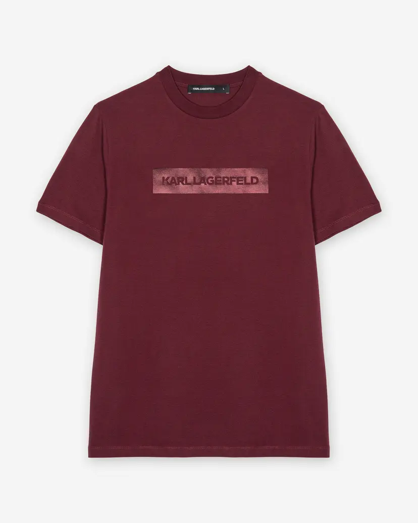 Karl Lagerfeld Karl Lagerfeld 755035-554221 Burgundy T-shirt