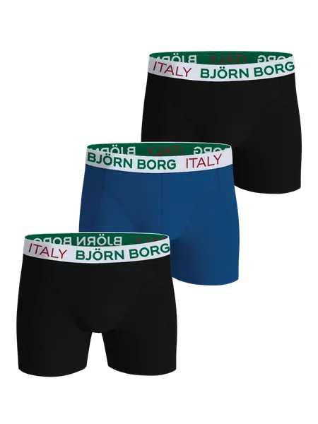 Björn Borg Cotton Stretch Boxers Italy 3-pack