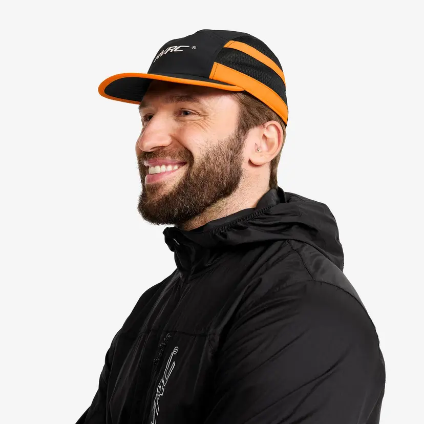 RevolutionRace Active Cap Unisex Black/Orange