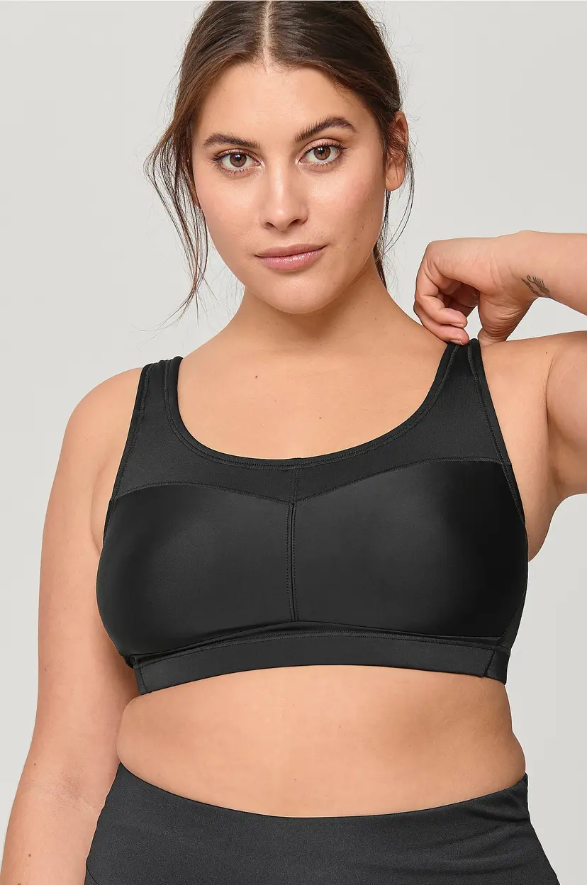 Ellos Plus collection Sports-BH - Svart