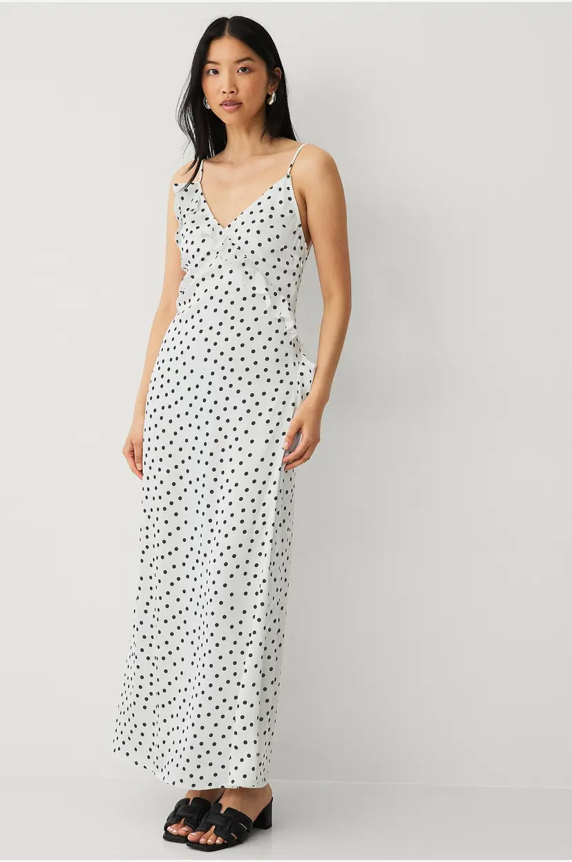 Vila Maxikjole viHelle V-neck Strap Ankle Dress - Hvit