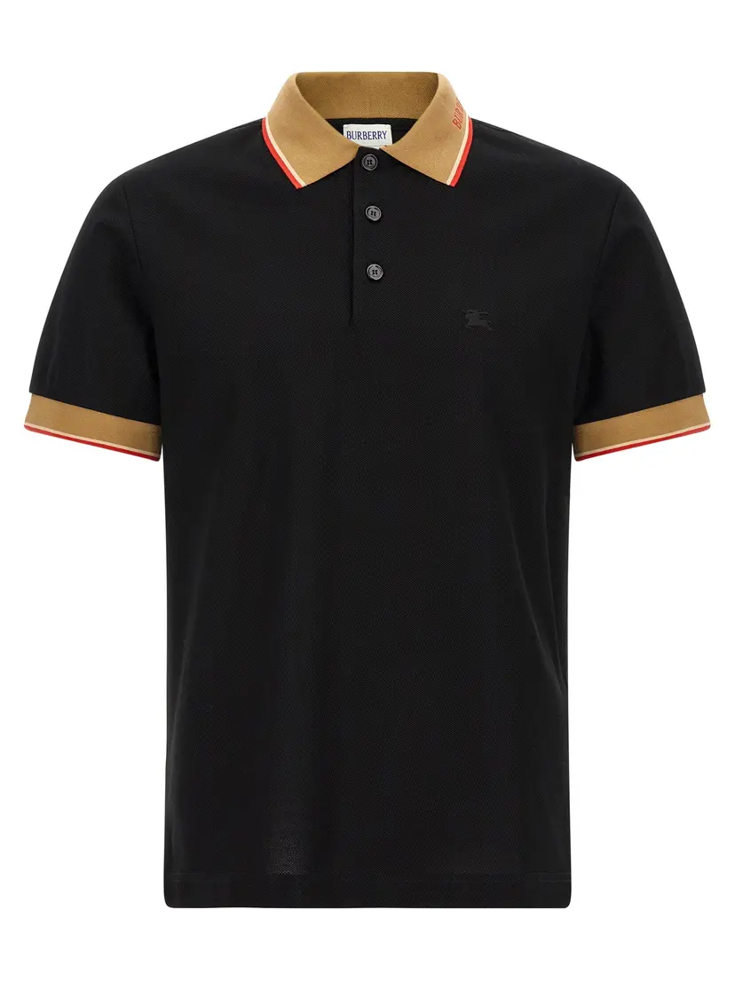 Burberry Burberry Poloskjorter – Svart