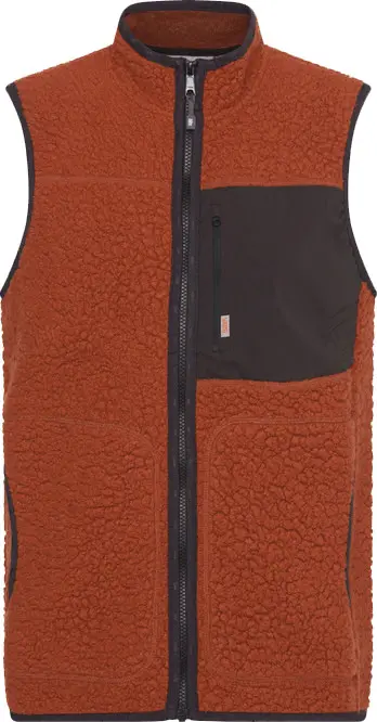Varg Varg Men's Vargön Wool Vest Retro Orange