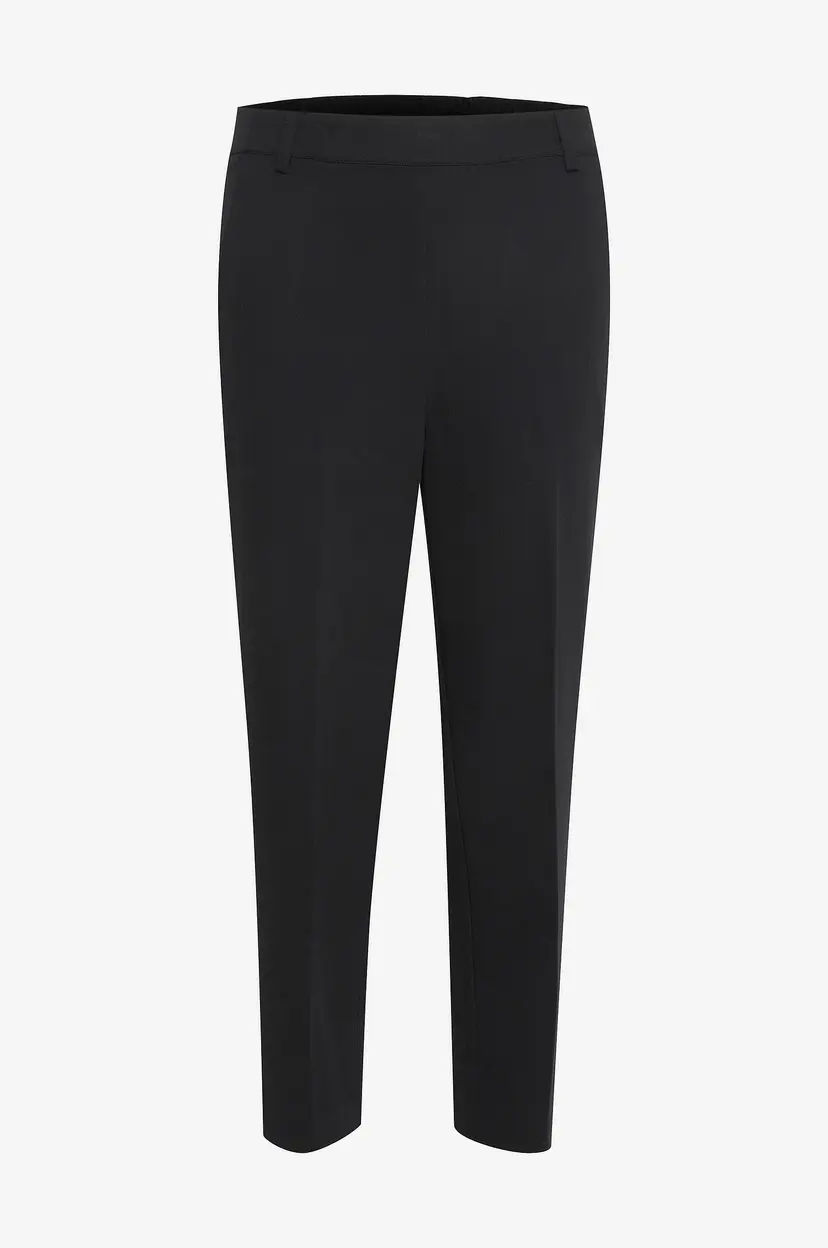 Kaffe Bukser kaSakura HW Cropped Pants - Svart