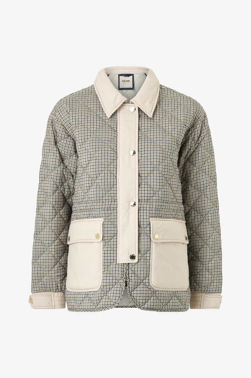 Mos Mosh Jakke mmAnna Rye Check - Beige