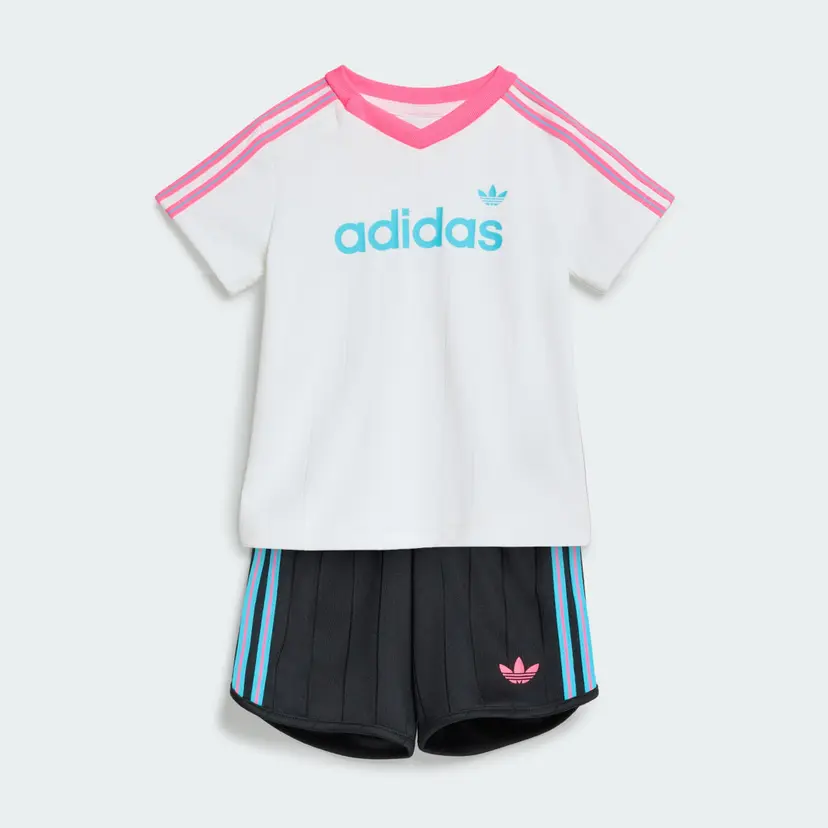 Adidas PINSTRIPES SPRINTER SHORT TEE SETT