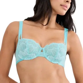 Triumph Triumph BH Palina Moonlight Kiss Wired Bra Turkis polyamid B 70 Dame