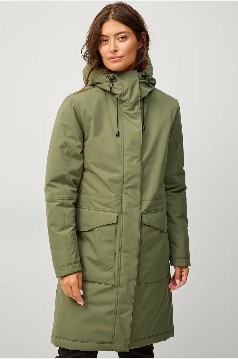Ellos Collection Parka Urban Parka Padded - Grønn