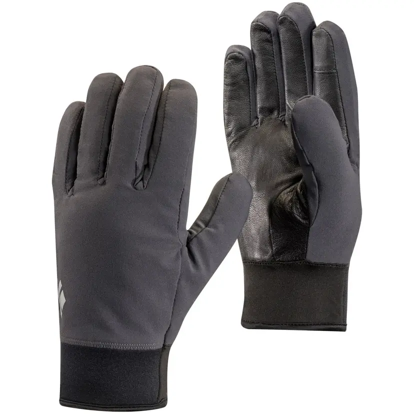 Black Diamond Black Diamond Midweight Softshell Gloves Smoke