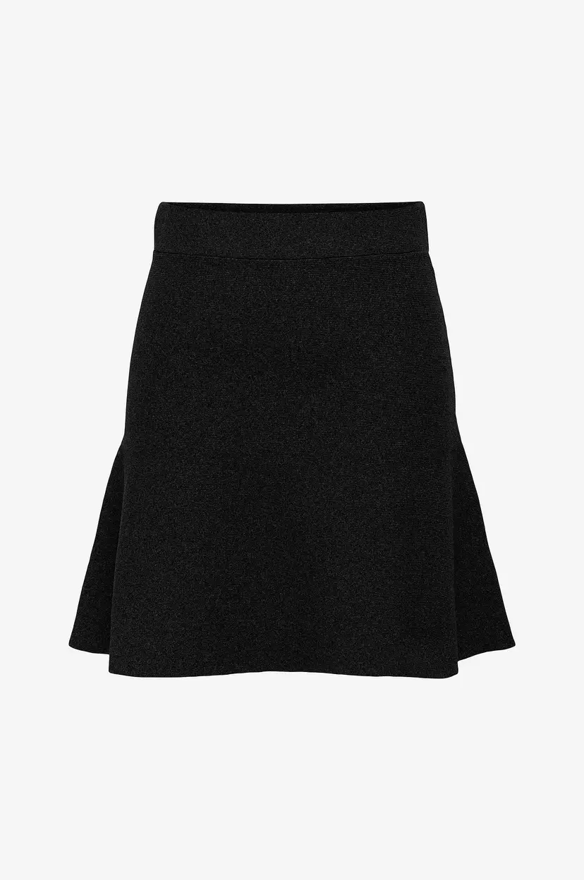 ONLY Skjørt onlAma Life Skater Skirt CC Knt - Svart