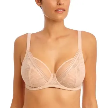 Freya Freya BH Tailored UW High Apex Plunge Bra Beige G 60 Dame