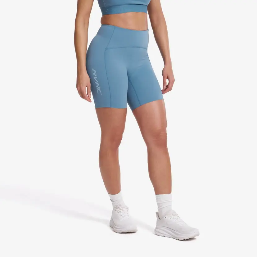 RevolutionRace Aero Pocket Running Biker Shorts Dame Captain's Blue
