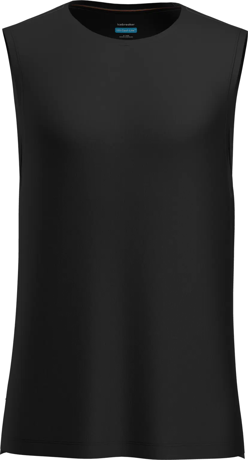 Icebreaker Icebreaker Men's Merino Blend 125 Cool-Lite™ Sphere Tank Black