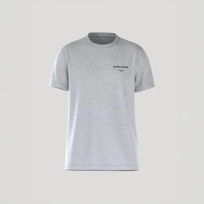 Björn Borg Essential T‑skjorte Lysegrå